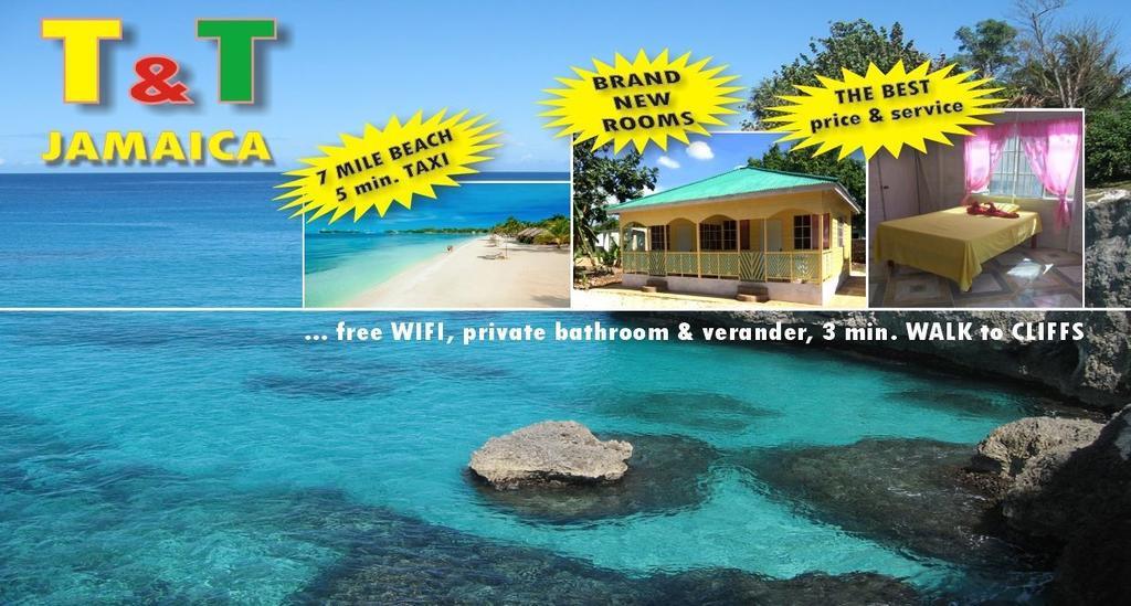 T&T - Tatty And Tony Guesthouse Negril Quarto foto